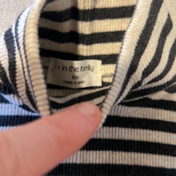 +1 in the family Stripe Tunic Top 6 months - Picture 3 of 3